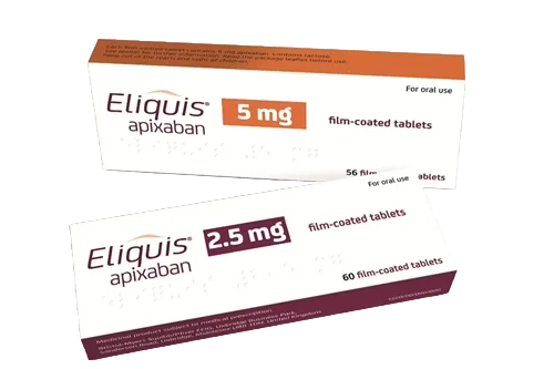 Eliquis eliquis (apixaban) 2.5 mg, 5 mg