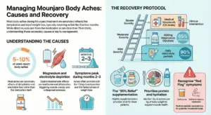 Does Mounjaro Cause Body Aches: <1% Direct + 5-10% From Dehydration - Management Guide