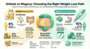 Orlistat vs Wegovy: Weight Loss Medication Comparison Guide