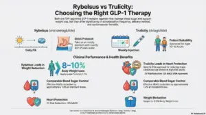 Rybelsus vs Trulicity: Oral vs Injectable GLP-1 Comparison Guide
