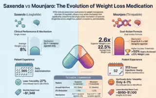 Saxenda vs Mounjaro