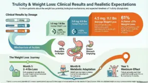 Does Trulicity Cause Weight Loss? 4-7% Clinical Results + Realistic Expectations