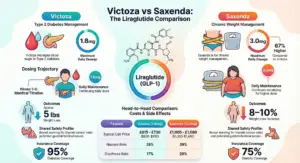 Victoza vs Saxenda: Same Drug, Different Doses – Diabetes vs Weight Loss Pens