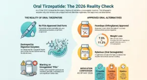 Oral tirzepatide (pill form): FDA status, how it works, and when it’s available